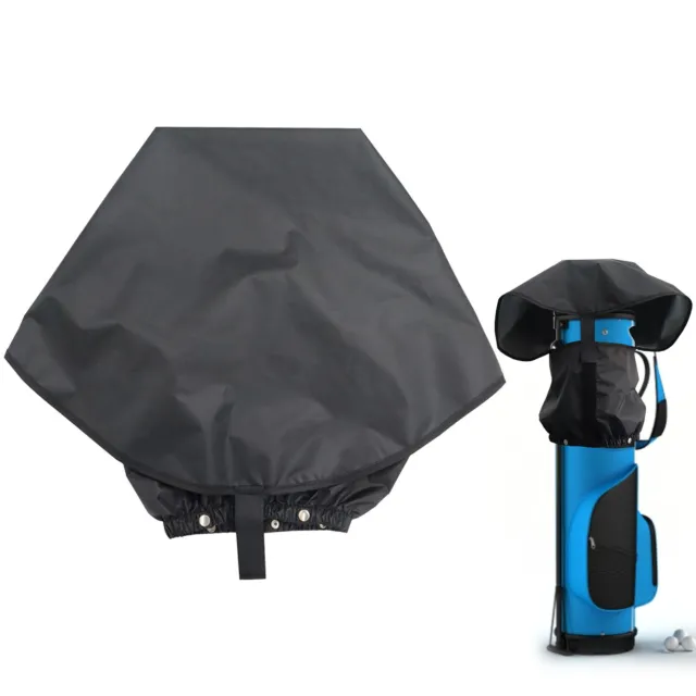 Golf Rain Hood Towel Waterproof Golf Bag Cover Protect Clip On Bag Portable