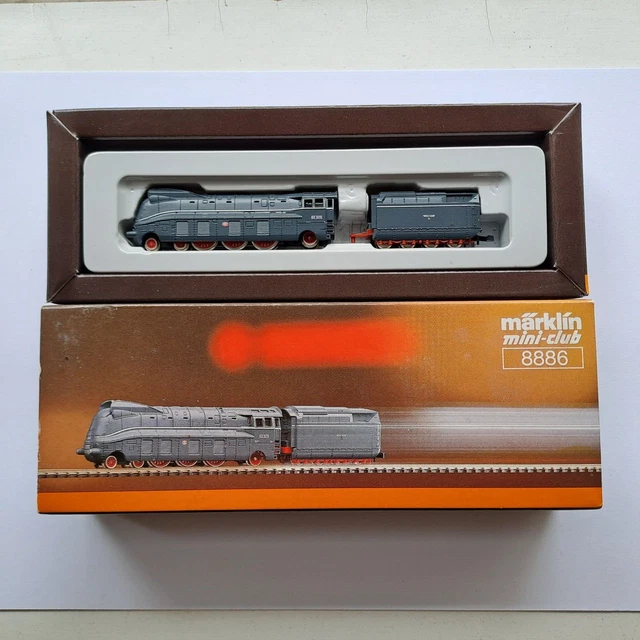 MÄRKLIN MINI-CLUB 1:220 Z-Spur DIGITAL Dampflok mit Tender BR 03 DRG Nr