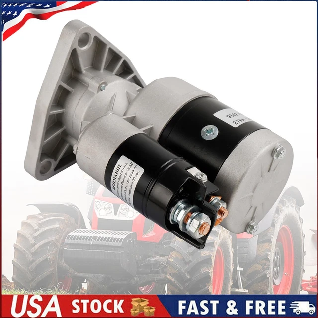 Starter 12V For Belarus Tractor 250, 250AS, 300, 310, 400A – 9142780, 10 Tooth