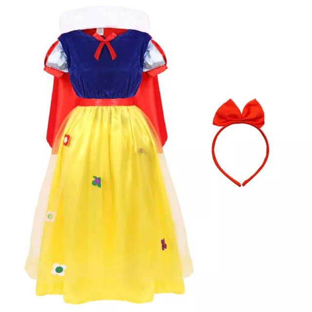 Costume Principessa Delle Nevi Donna Fiaba Adulti Libro Classico Settimana Abito Fantasia