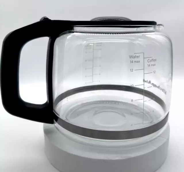 BLACK+DECKER (GC3000B) 12-cup Clear Glass Coffee Carafe Black Replacement  Carafe