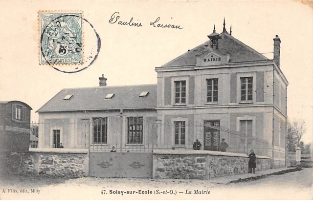 91 - n°111709 - Soisy-sur-école - La Mairie