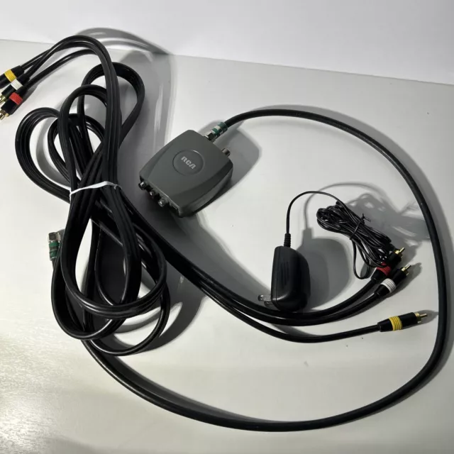 RCA Converter Kit RF Modulator  RCA / Composite A/V to RF  Coax  Coaxial