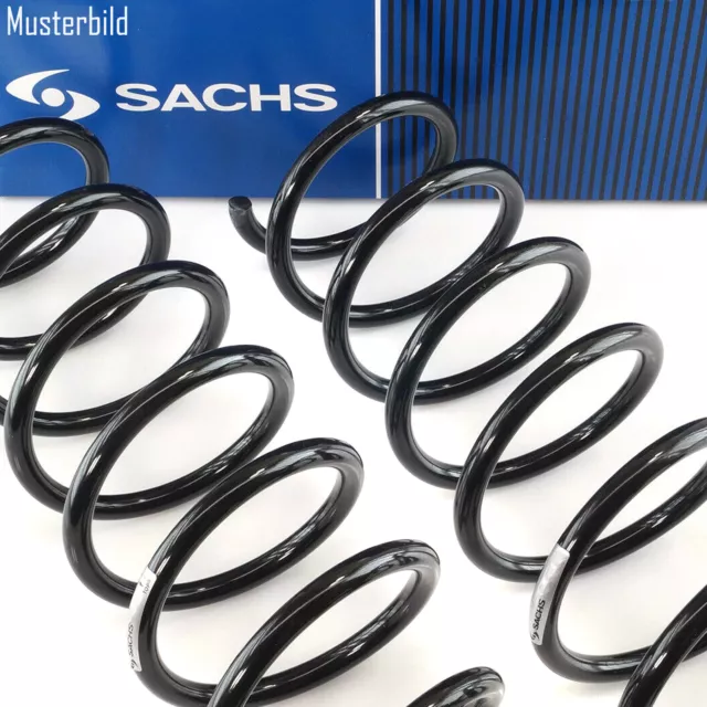 2x SACHS Fahrwerksfedern hinten links + rechts für FORD Fiesta VI