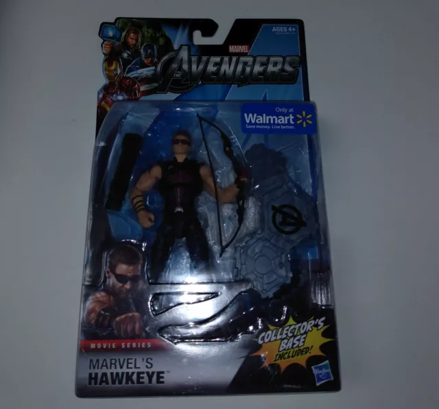 Marvel Legends Avengers 2012 HAWKEYE 6" Figure Hasbro Walmart Exclusive