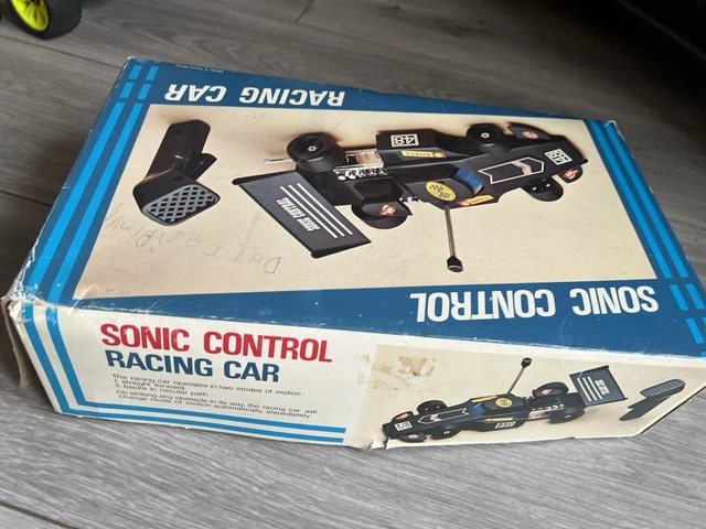 VINTAGE 80'S SONIC Control Racing Car Retro Toy £5.00 - PicClick UK