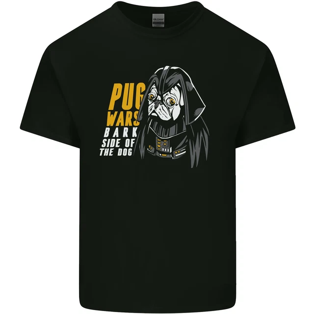 Pug Wars Funny Parody Dog Kids T-Shirt Childrens