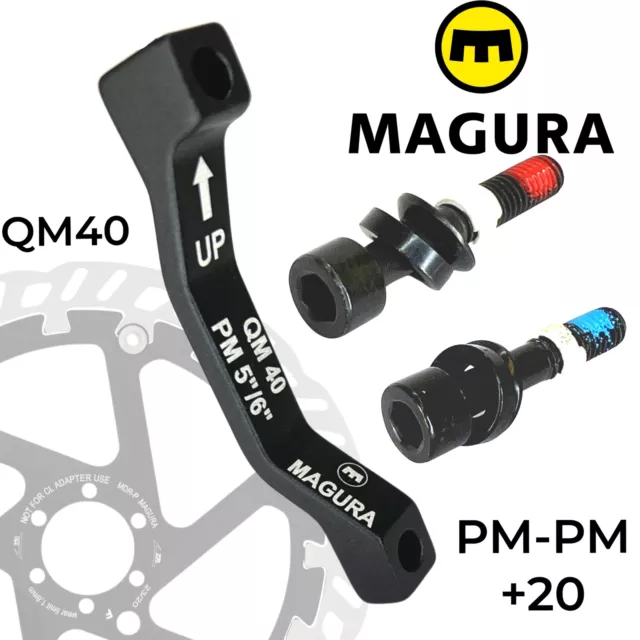 Magura Dischi-Freni Bicicletta MTB Disco Postmount Adattatore Qm 40 Pm 160-180+