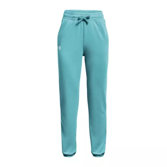 Under Armour Pants Girl's (Size 10-12Y) Rival Terry Active Logo Pants - New