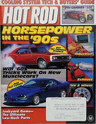 Hot Rod Magazine July 1996 Custom 1994 Softail Harley 1972 Chevy Nova