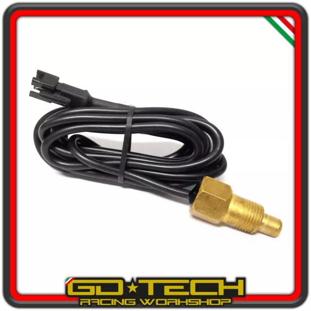 Sensore Bulbo Temperatura Acqua Termometro Gdtech Pt 1/8" Moto Scooter Minarelli