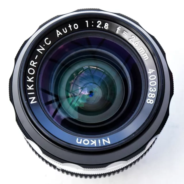 Nikon Nikkor 24mm f2.8 NC Auto Factory AI Converted lens Near Mint Tested
