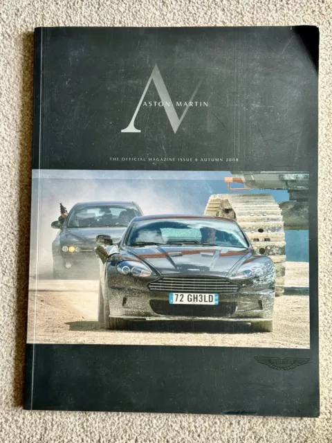 Aston Martin Official Magazine Autumn Issue 6  DB9 007 Bond DBS DB4 One-77