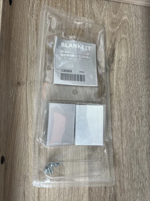 NEW IKEA BLANKETT - Cabinet Drawer Pulls - New 2 Pack Knob Handles Hardware 2"