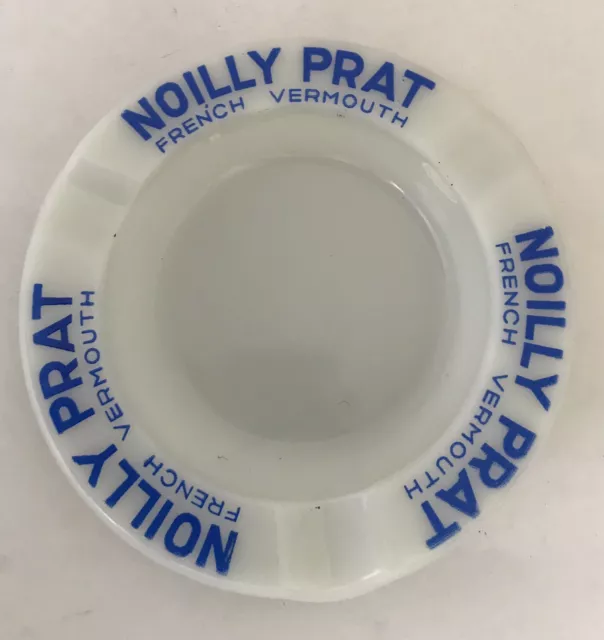 Noilly Prat Vermouth Vintage Ceramic Pub Retro Advertising Ashtray FREE POSTAGE