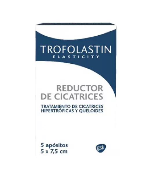 Trofolastin Elasticity Reductor De Cicatrices 5X7.5Cm) 5Apósitos