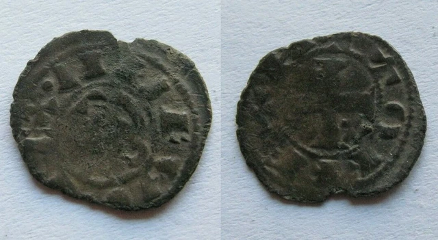Alfonso I (1109-1126) , Money Of Toledo. 0.0212oz/0 21/