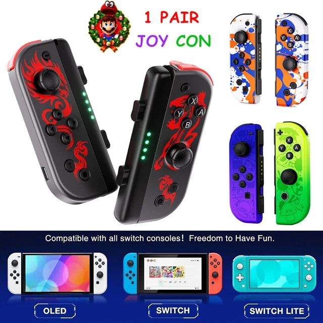 FOR NINTENDO SWITCH JoyCon Controller Left & Right Wireless Lite