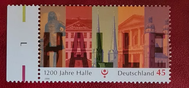 2006 Bund 1200 JAHRE HALLE MiNr.2510** postfrisch und ungebraucht