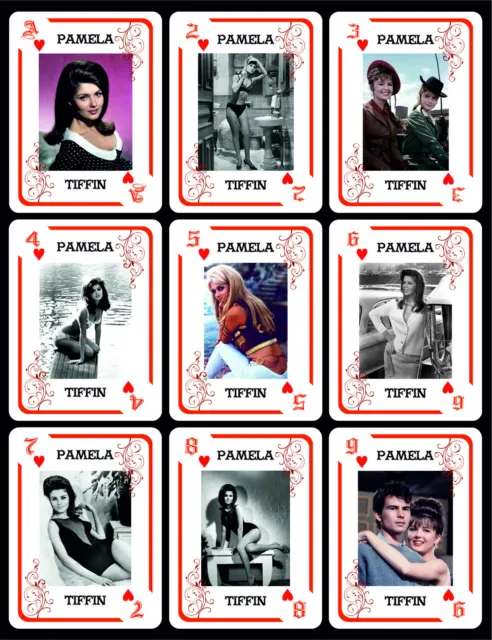 Pamela Tiffin 1 Box With 54 Poker Playing Cards - Argentina! - Nib