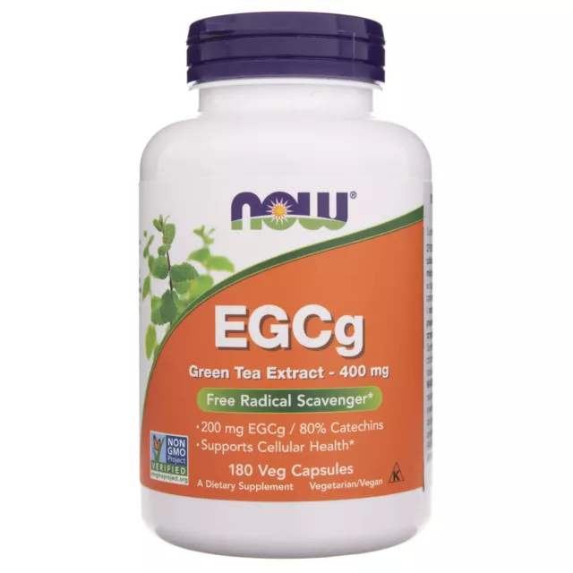 NOW FOODS EGCG Green Tee Extract 400 mg 180 Kapseln