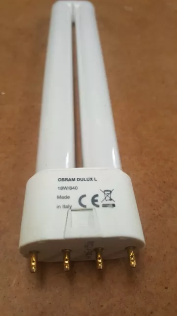 Osram Dulux L 18W/840  Cool White  Culot 2G11 Lot De 2