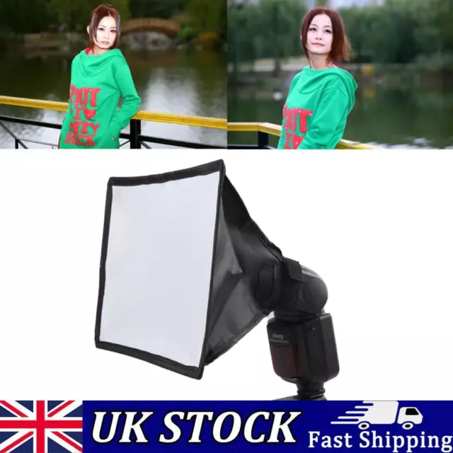 Flash Lamp Soft Box Universal Mini Diffuser Portable for Nikon for Canon