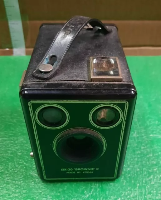 Six-20 Brownie C Box Camera c1940s made in England by Kodak