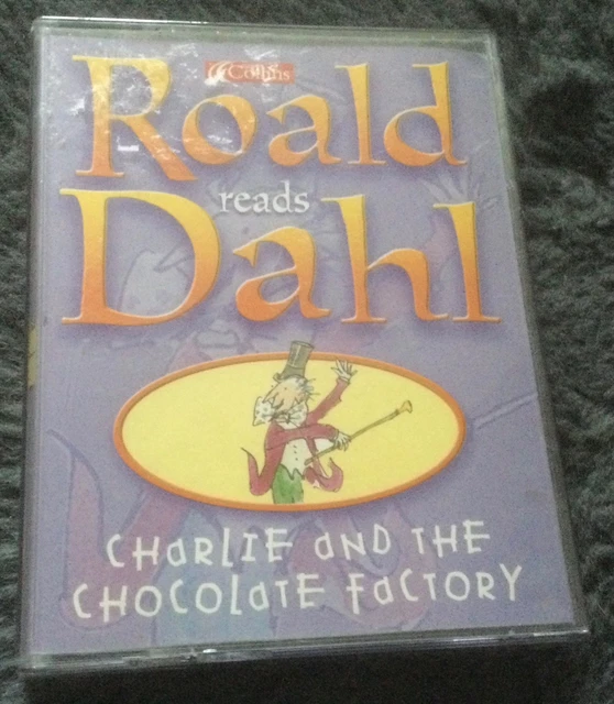 ROALD DAHL READS 'Charlie and the Chocolate Factory' Audiobook Cassette ...