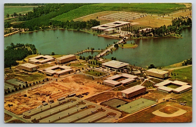 St Andrews College 1967 Laurinburg North Carolina NC Aerial View Vtg Postcard