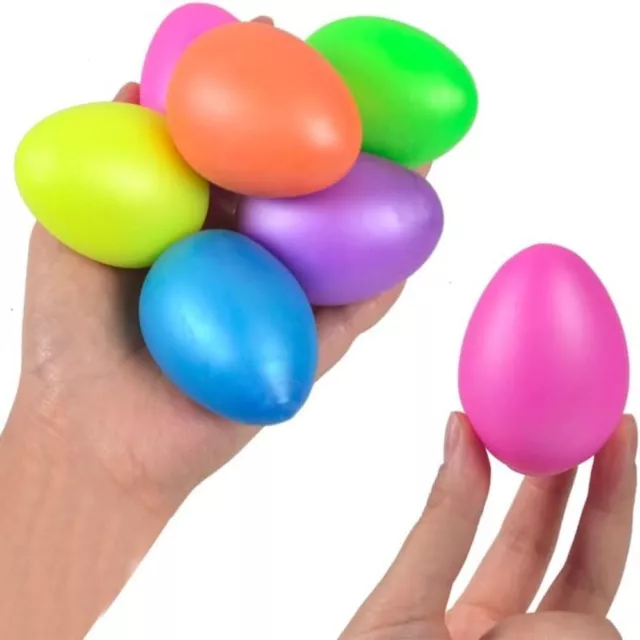 Rubber Nightglow Egg Fidget Toys Emulation Eggs Squeeze Toy Easter Egg  Kids