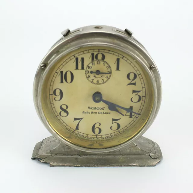 Westclox Baby Ben De Luxe Style 2 Clock - 1927