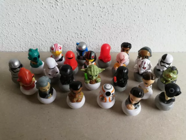 Star Wars Rollinz 2.0 Esselunga Collezione Completa 24 Personaggi No Speciali