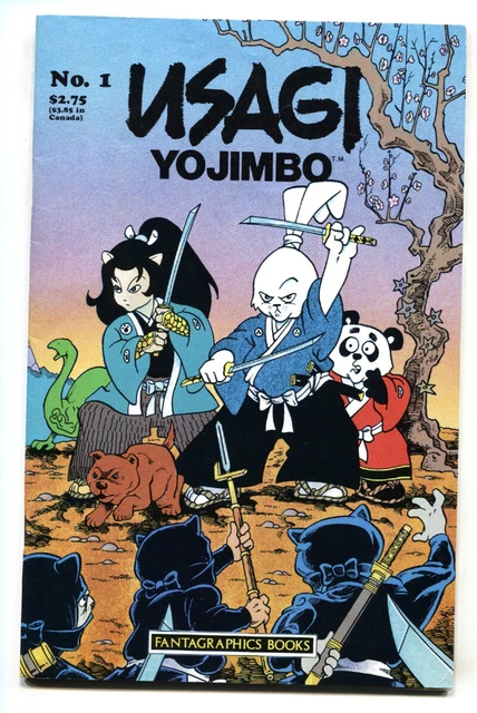 Usagi Yojimbo Summer Special #1 1986-comic book Stan Sakai