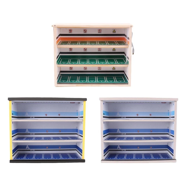 PARKING LOT DISPLAY Case Diorama 21 Parking Lots Background for Diecast