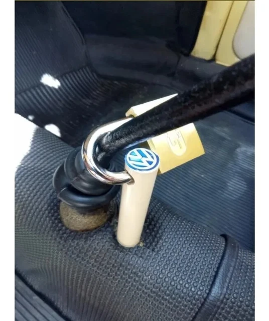 VINTAGE STEERING WHEEL Lock Kit VW Bug Beetle and Bus All Years Ivory