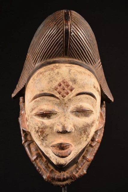 20377 African Old Punu Mask / Mask Gabon