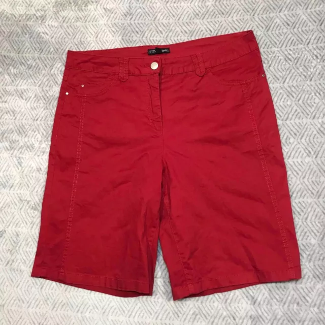 Brandtex short femme Taille EU 42 rouge TBE occasion bermudes shorts