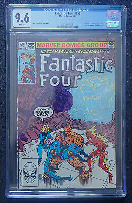 Fantastic Four #255 👓 CGC 9.6 WHT 👓 Daredevil Annihilus 1983 Avengers