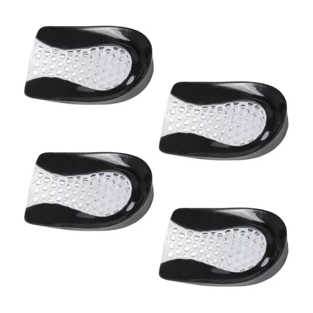 2 Pairs Cellular Heel Pad Anti-abrasion Cup Women Insoles for Shoes Foot Care