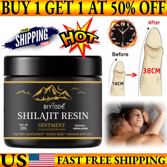 Pure 100% Himalayan Shilajit, Soft Resin, Organic, Extremely Potent, Fulvic Acid