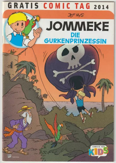 ✪ Gratis Comic Tag 2014: Jommeke - Die Gurkenprinzessin, Stainless Art | JEF NYS