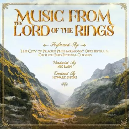 THE CITY OF PRAGUE PHILHARMONIC ORCHEST MUSIC FROM THE LORD OF THE RING (Vinyl)