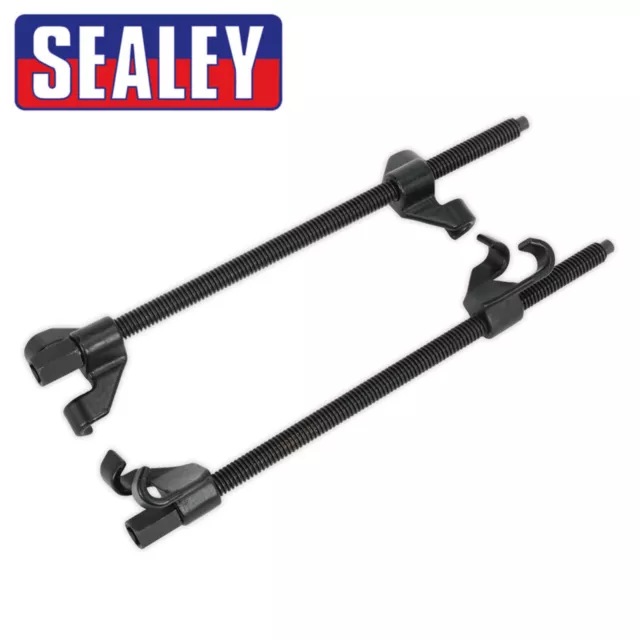 Sealey 2pc Coil Spring Compressor 2 Piece Long Reach - Carbon Steel