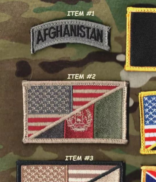 Jsoc Sp Ops Articulaciones Task Force Cambio Vêlkrö 2-PC: Eeuu / Afganistán Flag
