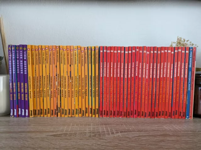 Manga Dragon Ball Collection DBZ Glénat Pastel Fr