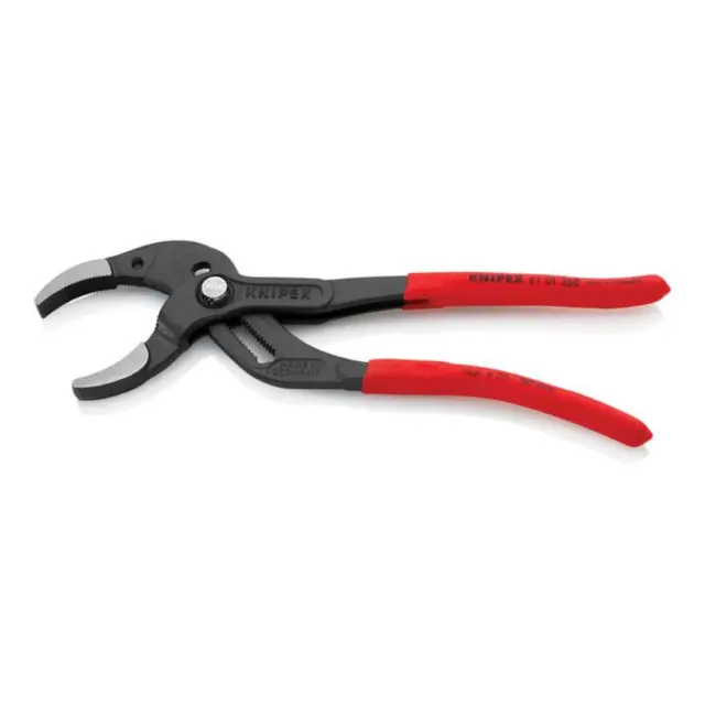 Prefessional Heavy Duty Knipex Plastic Pipe Grip Pliers Hand Tool KPX8101250