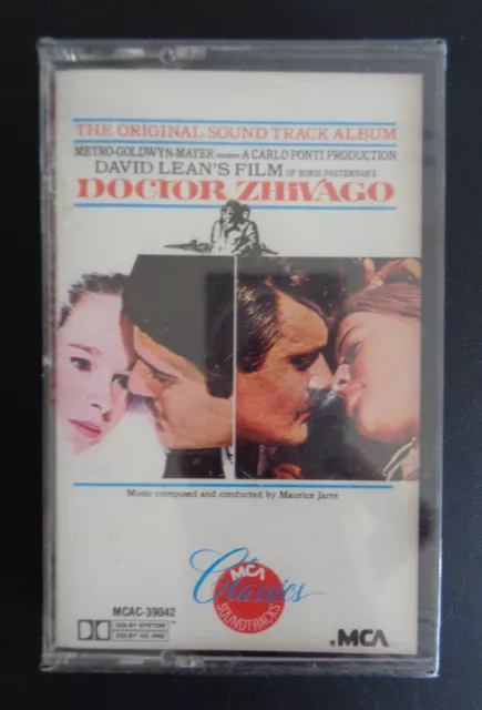 BANDE ORIGINALE DOCTEUR JHIVAGO rare bande cassette neuve mca 1985 mcac-39042