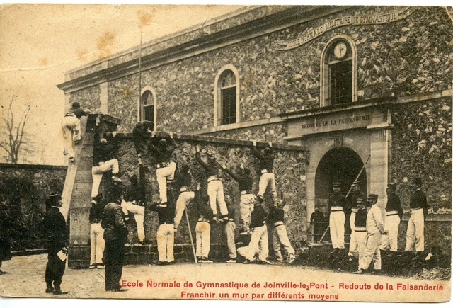 Cpa / / Normal School Of Gymnastics & Fencing Joinville Le Pont Pasanderie