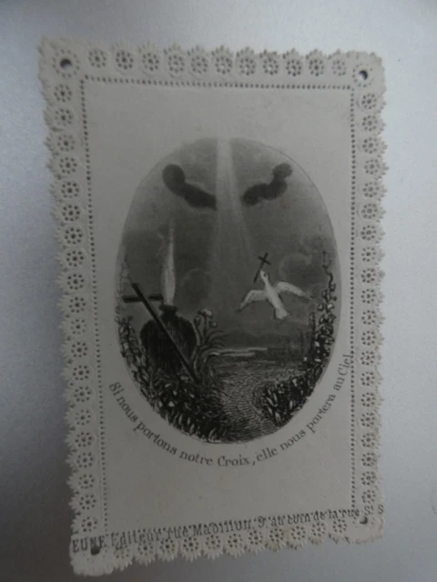IMAGE PIEUSE CANIVET dentelle sur les pas de ces saintes filles dopter EUR 7,00 - FR